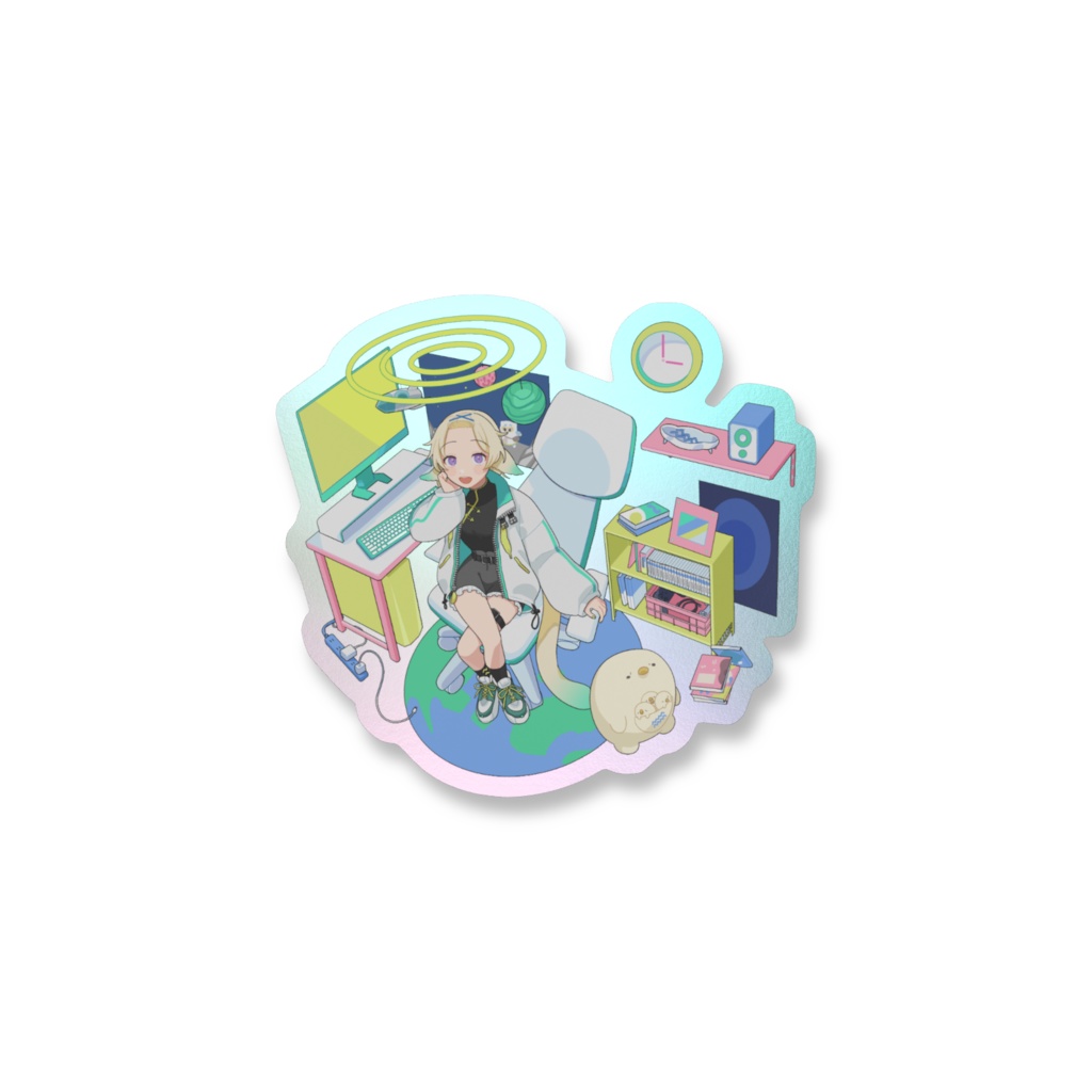 オーロラステッカー