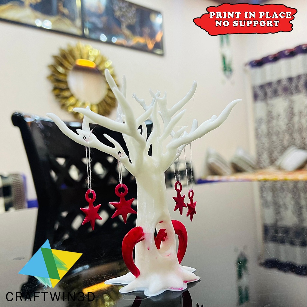 🌟 "TREE OF LOVE" 3D PRINTED MODEL 🌳❤️
