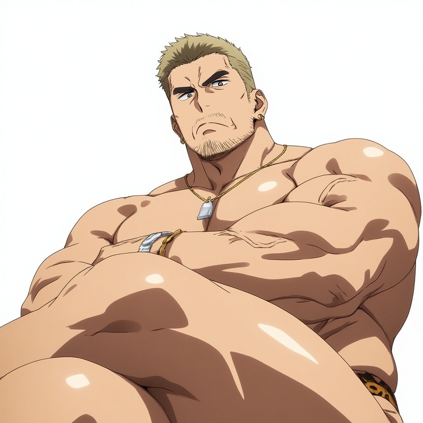 【50枚】マッチョなおっさんのポーズ集（2）