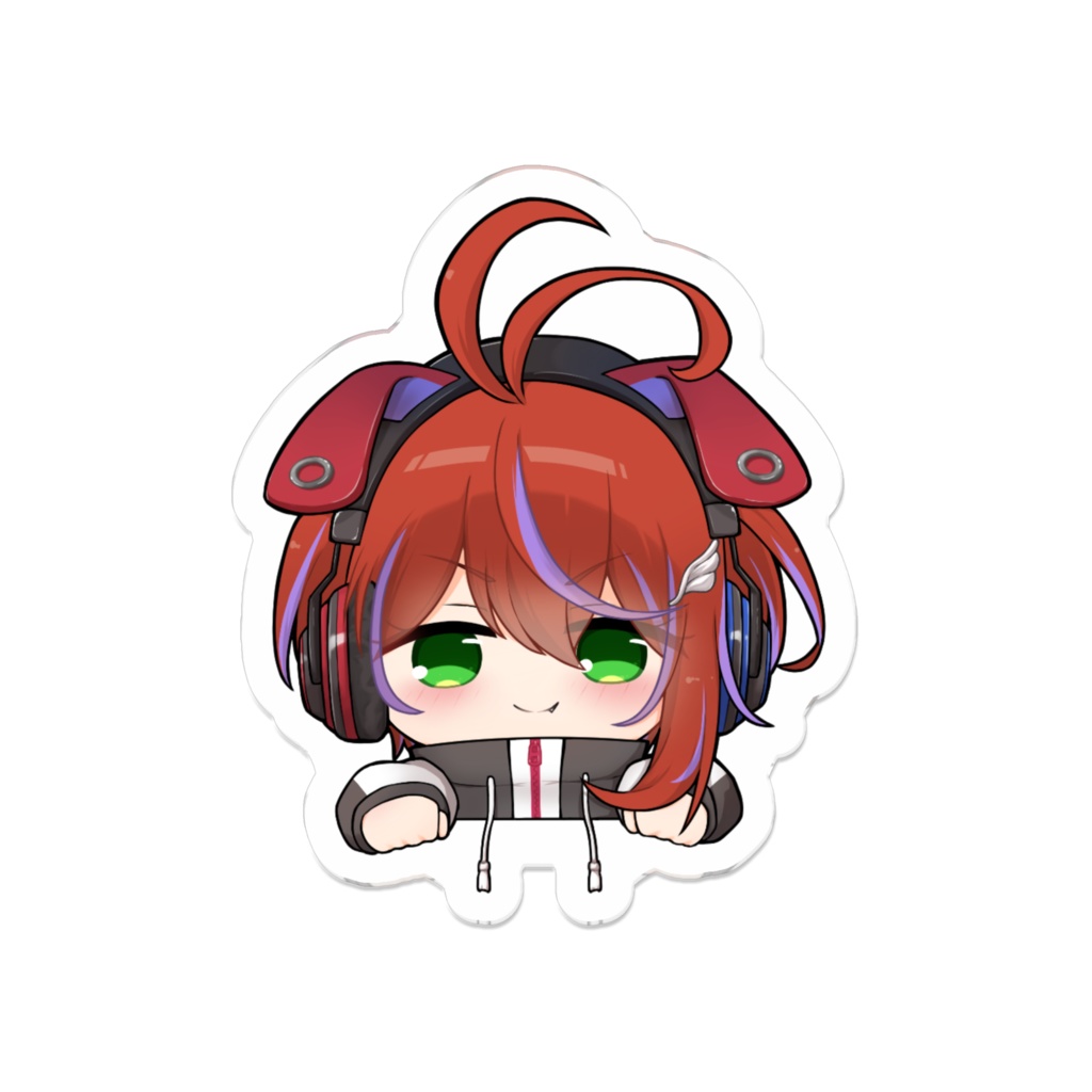 茜音カンナ デフォルメアクリルバッジ