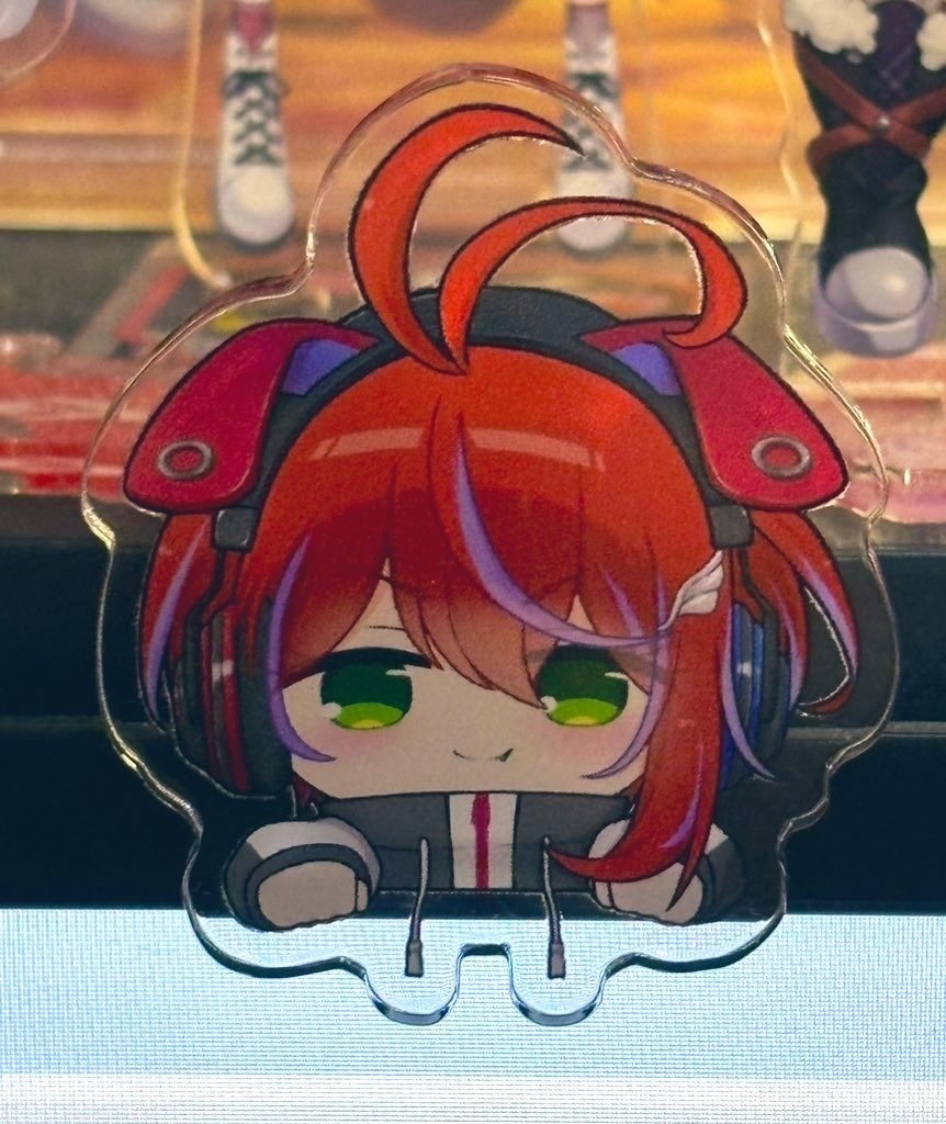 茜音カンナ デフォルメアクリルバッジ