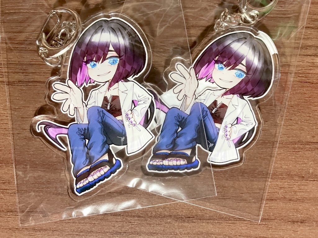 はんべえ。代理ちゃんアクキー