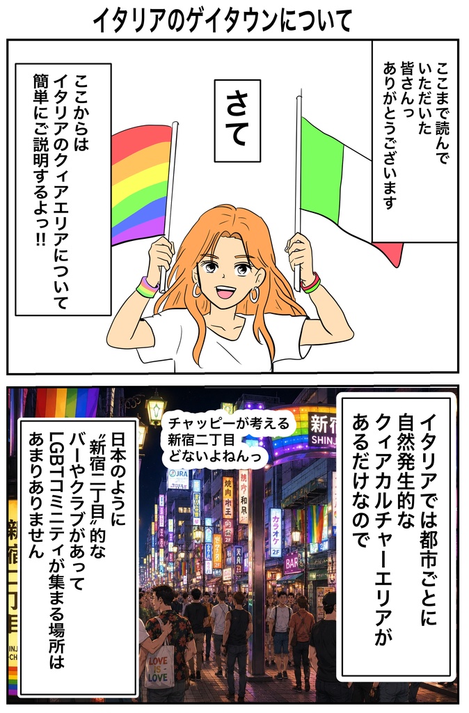 🇪🇺ガチコの奇妙な冒険|EUイタリア編 Part2🇮🇹🏳️🌈