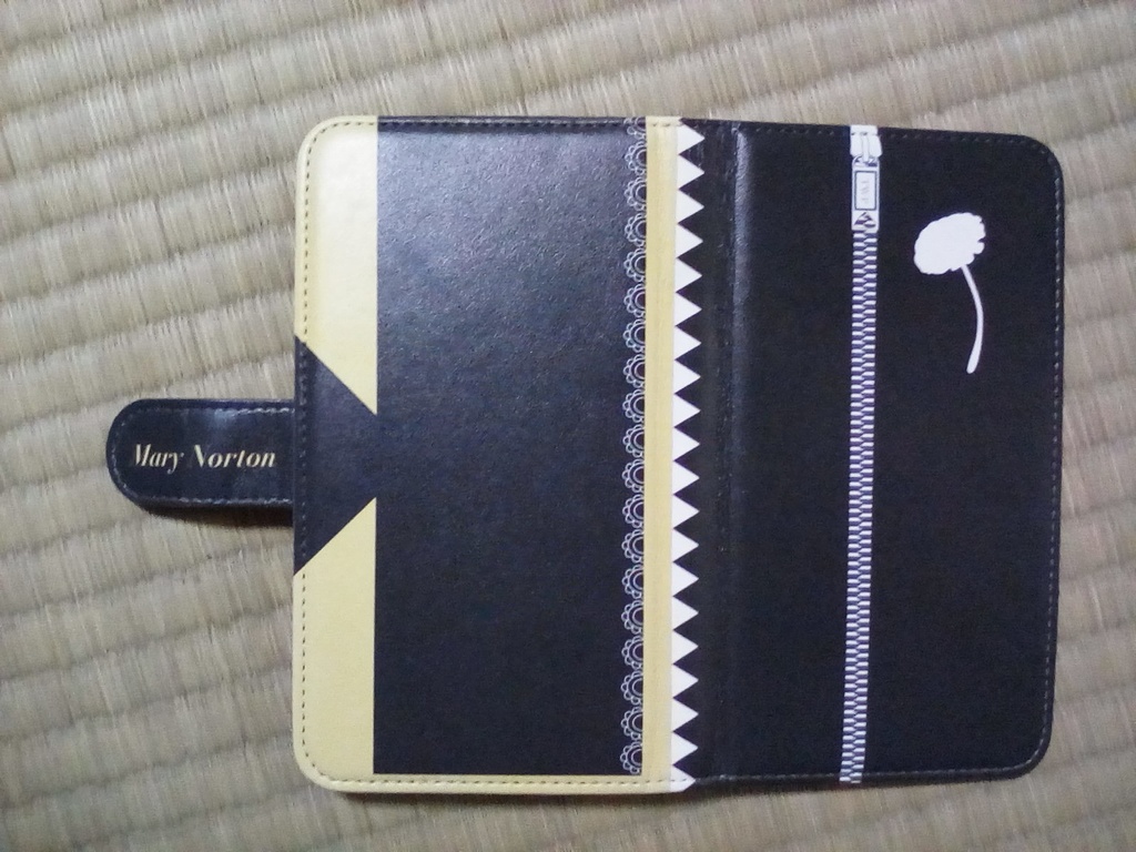メアリノートン風手帳型Androidケース