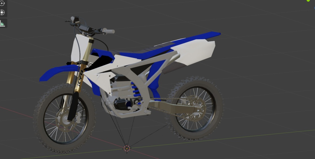 (VRChat想定)YZ250F'18