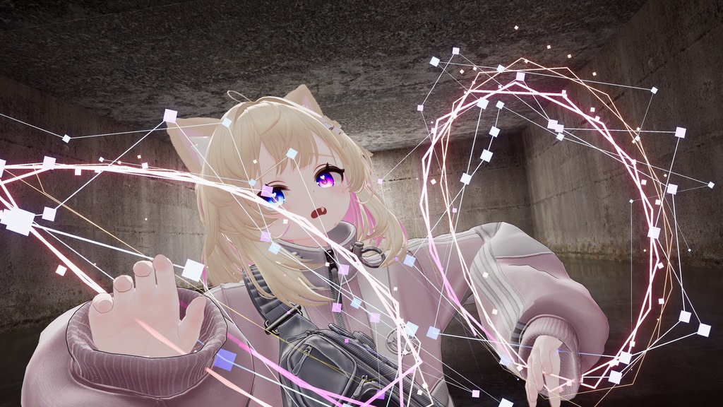 【パーティクル8種類】Legendary Aureola【VRChat想定・MA対応】