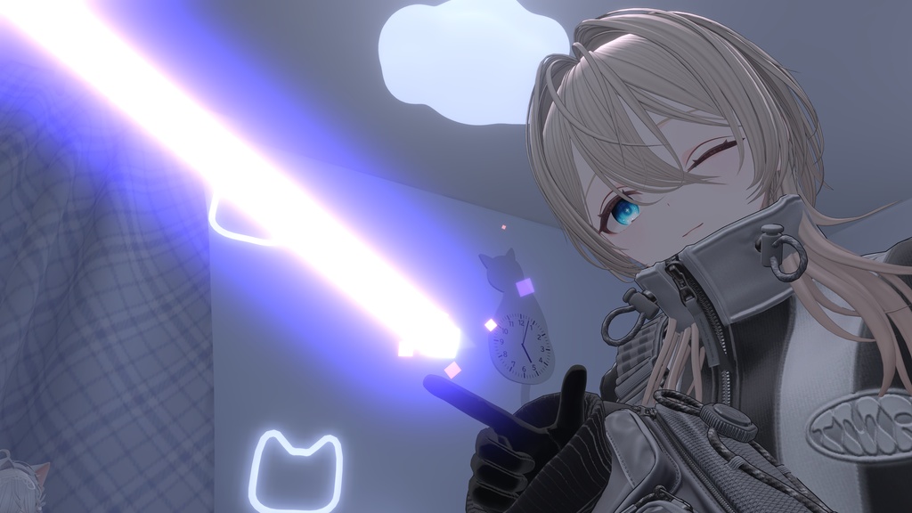【パーティクル】Prismatic Luminous【VRChat想定・MA対応】