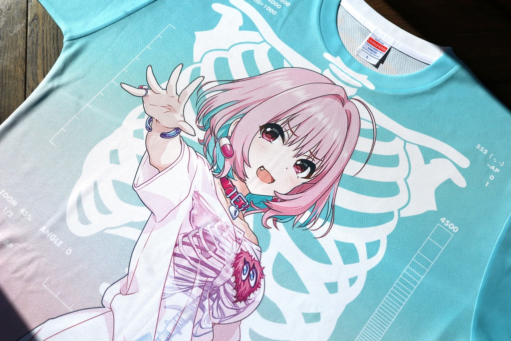 夢見りあむ フルグラフィックTシャツ