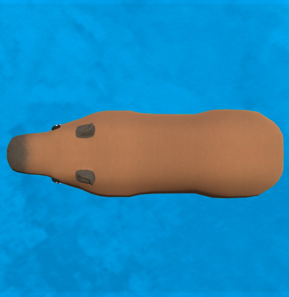 Capybara Plushie / カピバラぬいぐるみ