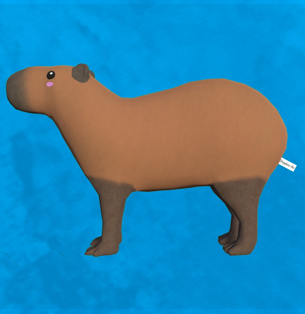 Capybara Plushie / カピバラぬいぐるみ
