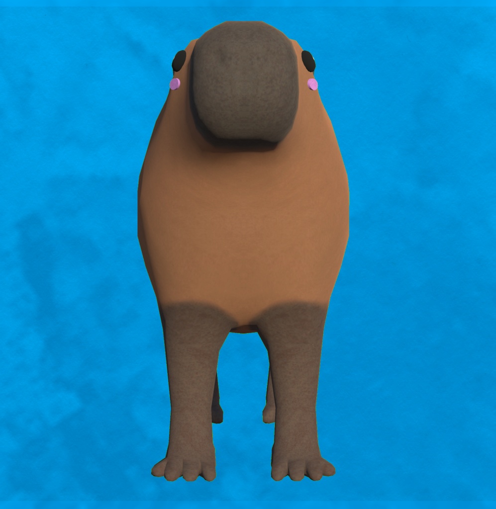 Capybara Plushie / カピバラぬいぐるみ