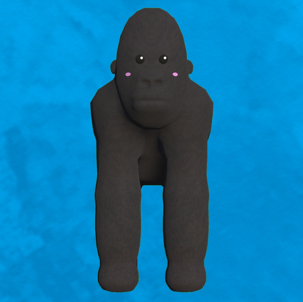 Gorilla Plushie / ゴリラ ぬいぐるみ