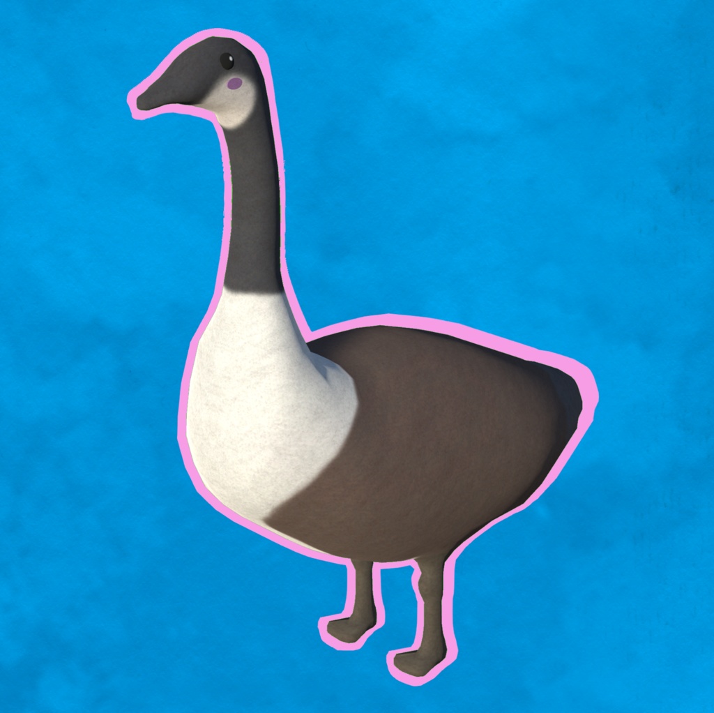 Goose Plushie / 鵞鳥ぬいぐるみ