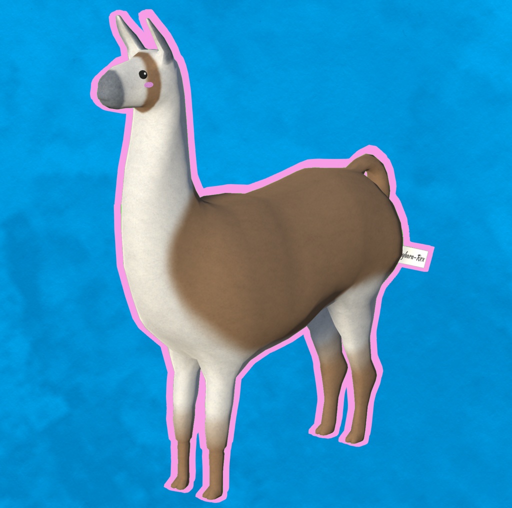 Llama Plushie / リャマぬいぐるみ