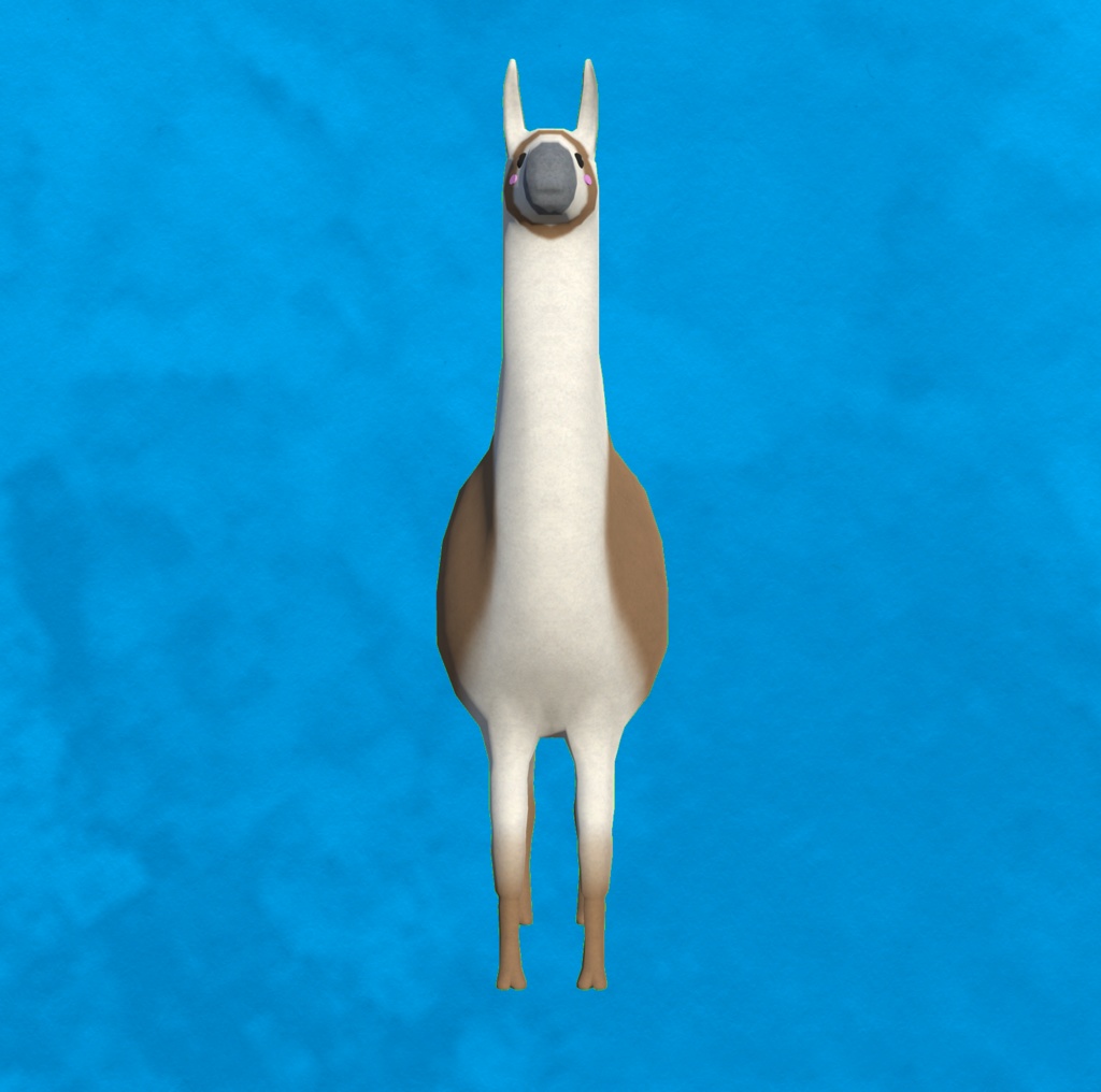 Llama Plushie / リャマぬいぐるみ