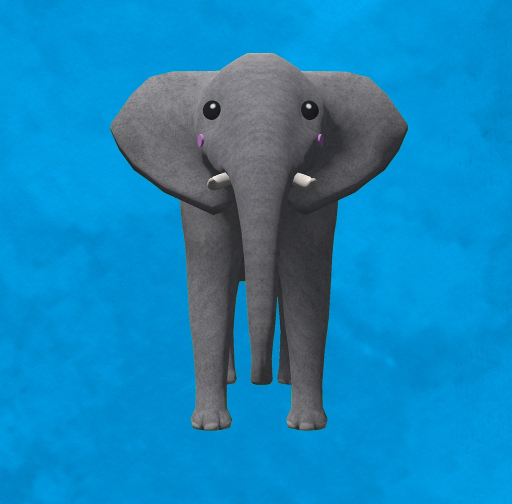 Elephant Plushie / 象ぬいぐるみ