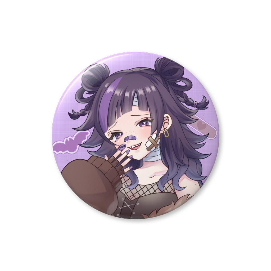 【🦇常設グッズ🦇】つけていけるの~?な缶バッチ Ver.1