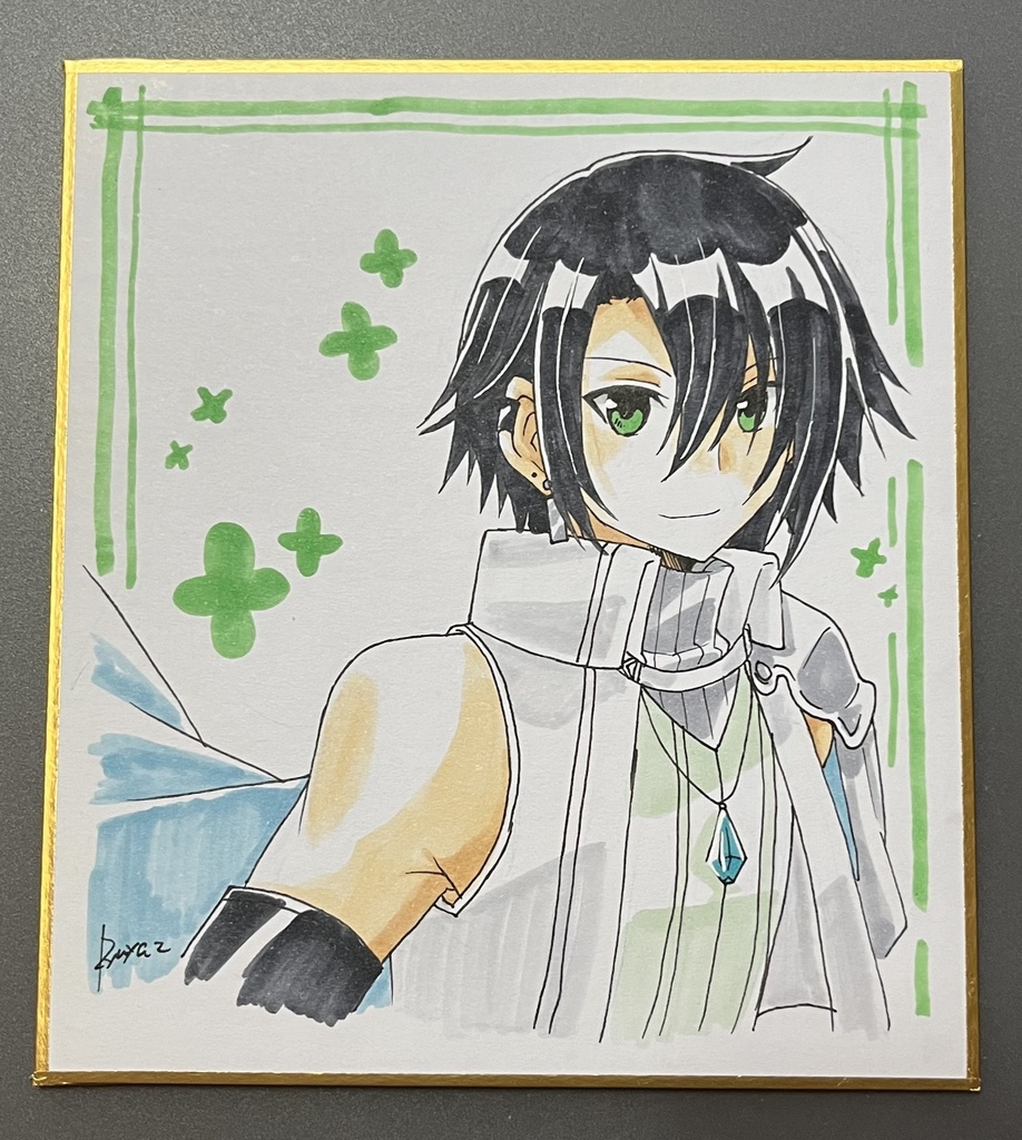 【一次創作】エンリル(色紙原画)