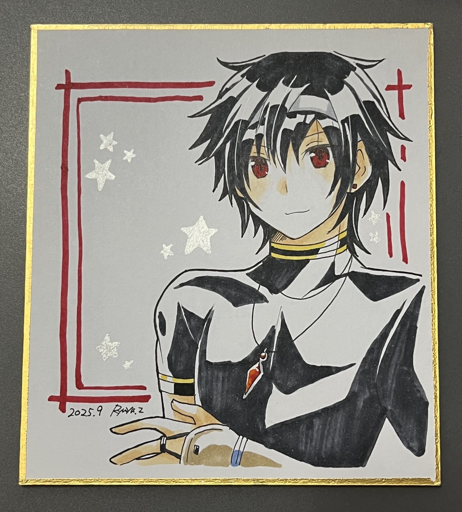 【星宝】御剱狼牙(色紙原画)