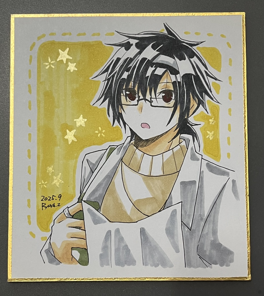 【星宝】御剱狼牙(色紙原画)