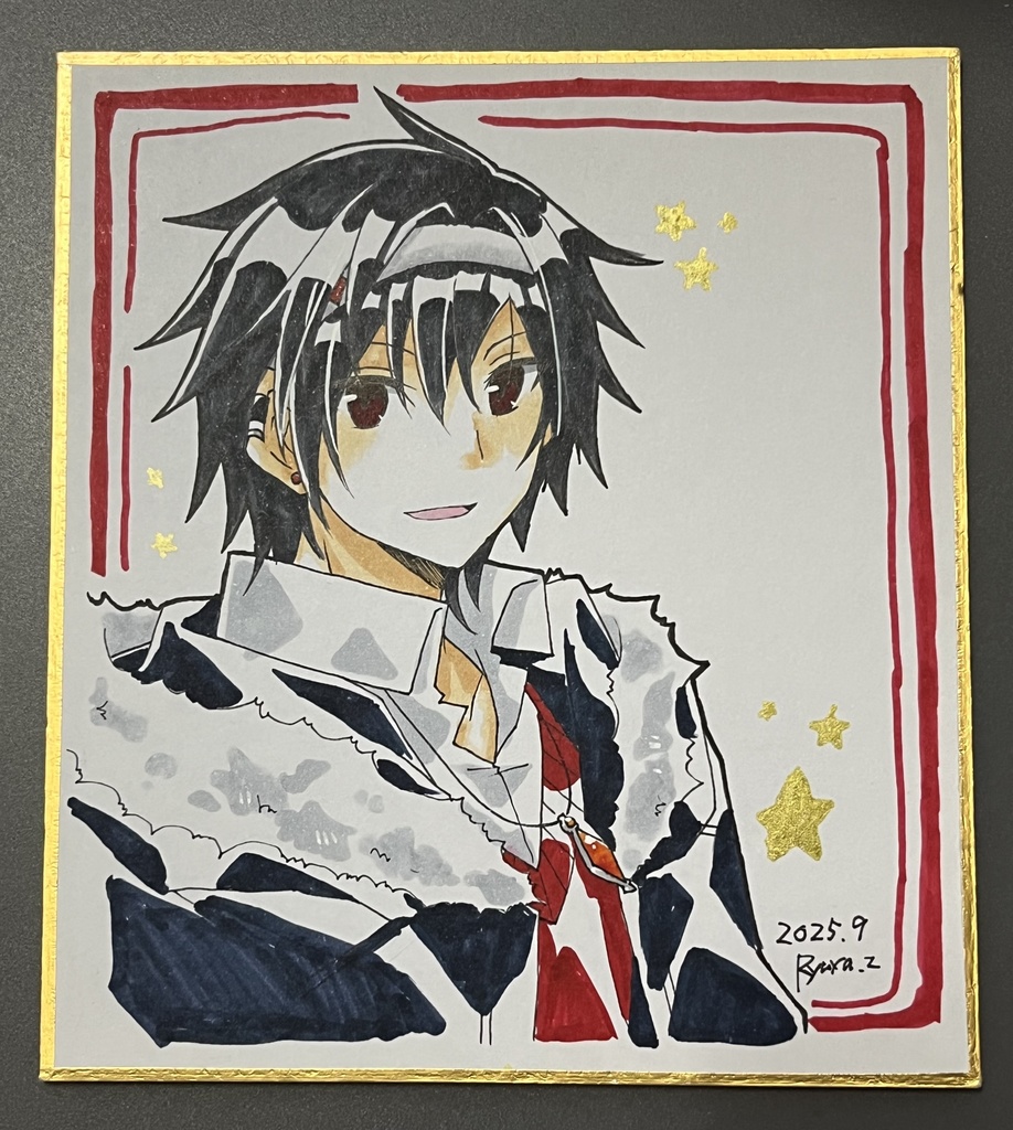 【星宝】御剱狼牙(色紙原画)