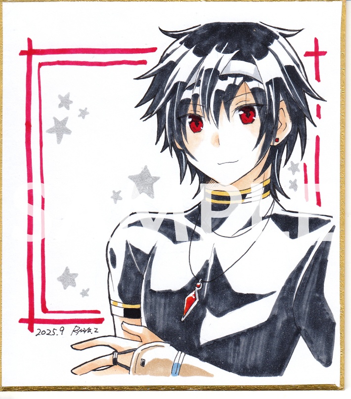 【星宝】御剱狼牙(色紙原画)