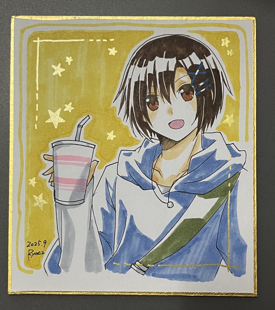 【星宝】間錐桃榎(色紙原画)