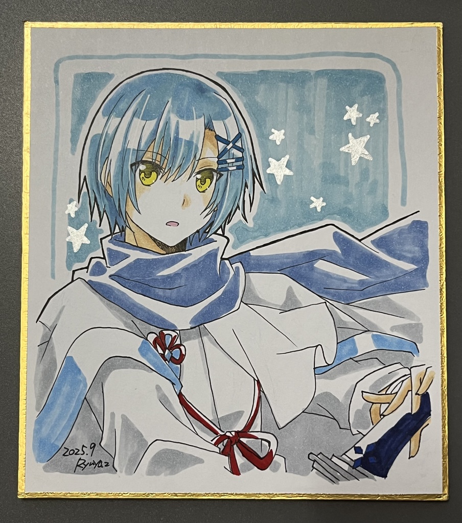 【星宝】間錐桃榎(色紙原画)