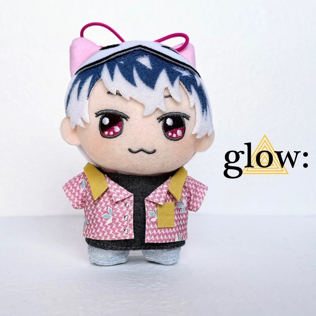 レトロ柄シャツ