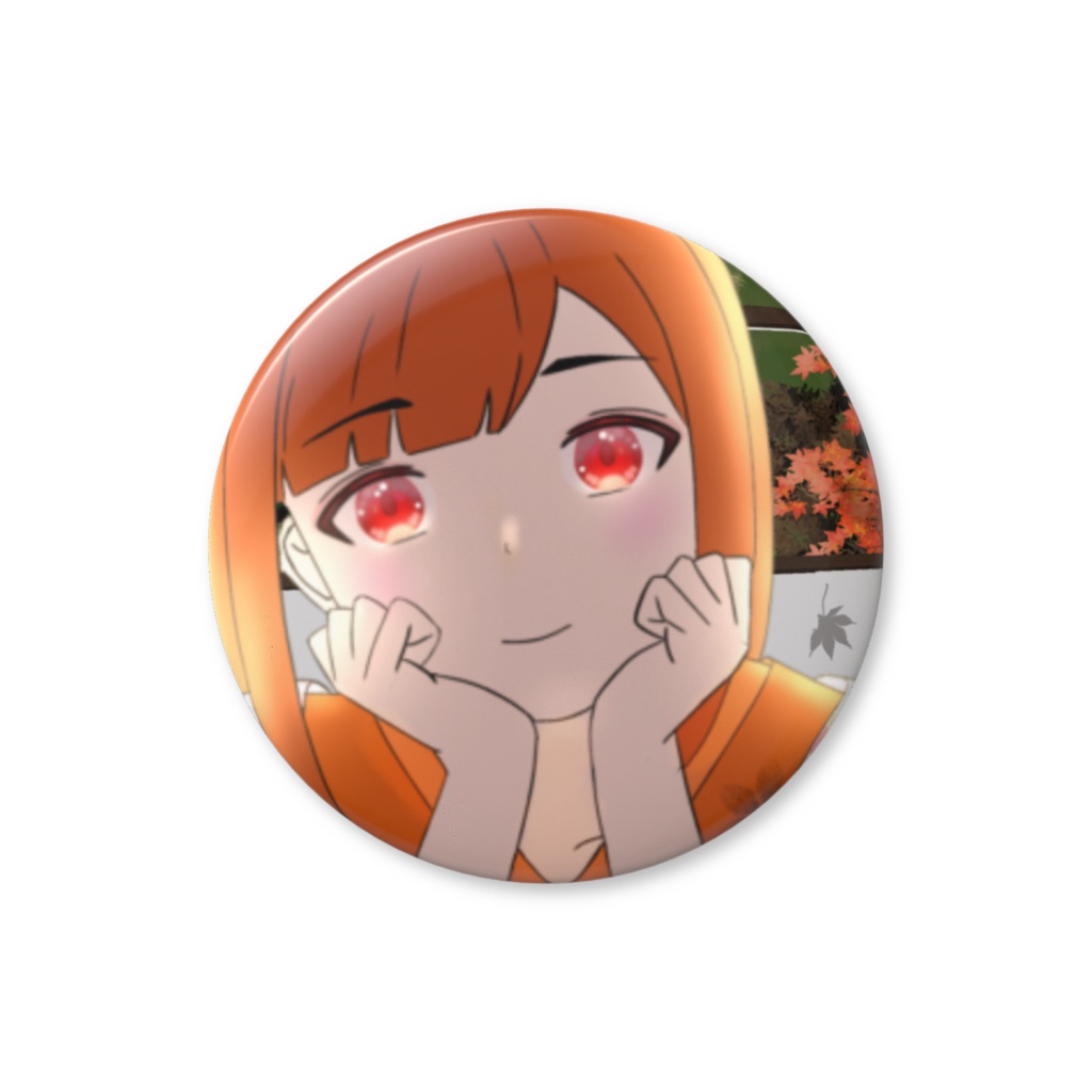 和風ちりぬさん缶バッジ