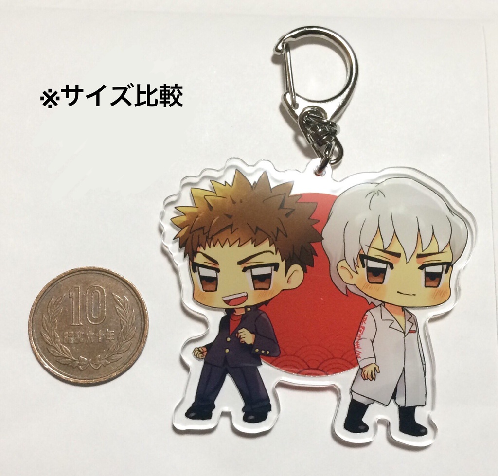 喧嘩番長2(武田トモヤ、如月亮)アクリルキーホルダー