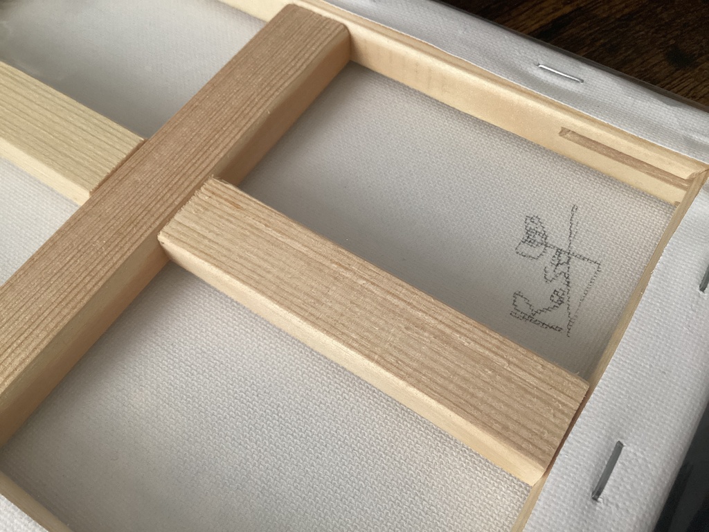 キャンバス「旅立ち」