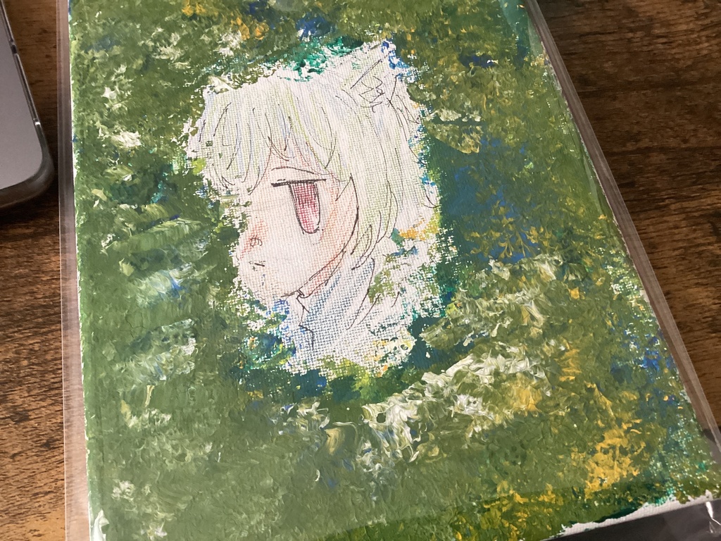 キャンバス「旅立ち」