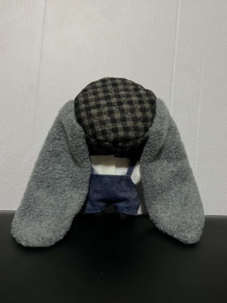 ロップイヤーベレー帽