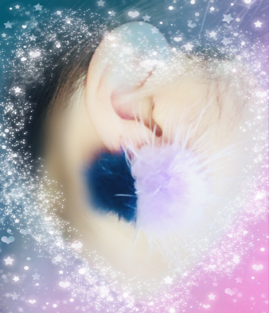 【おそ松さん】ミンクファーのイヤーアクセサリー