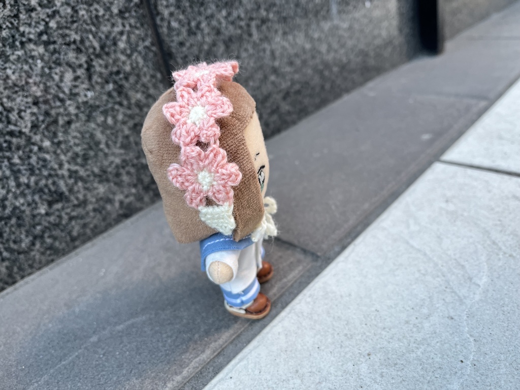 お花のヘッドドレス