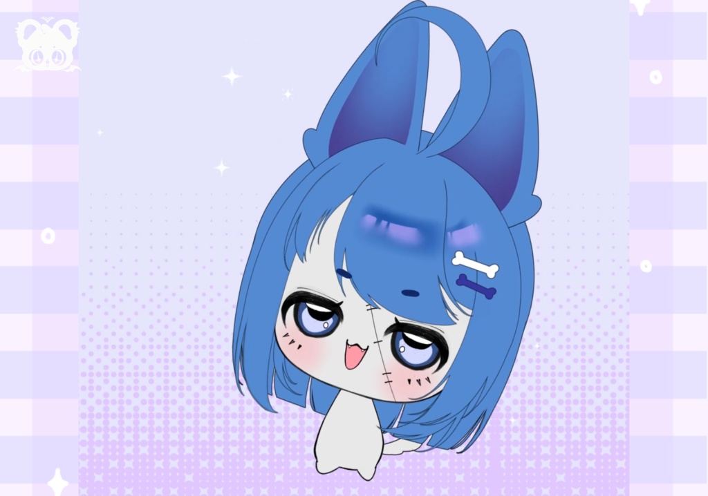Lil Demon Bean(カスタマイズ可能VTuberモデル)