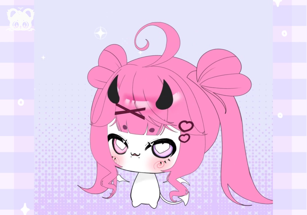 Lil Demon Bean(カスタマイズ可能VTuberモデル)