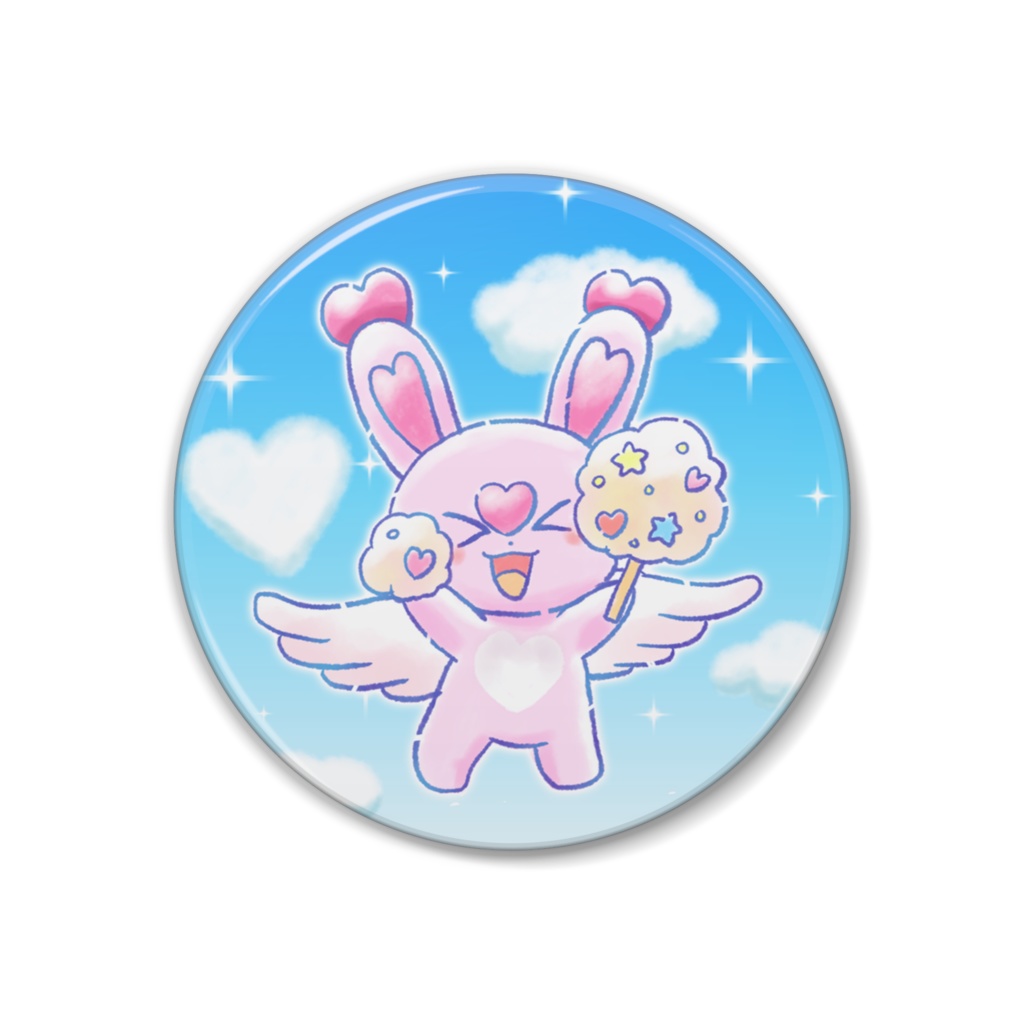AngelRabbits 缶バッジ らぶうさ②