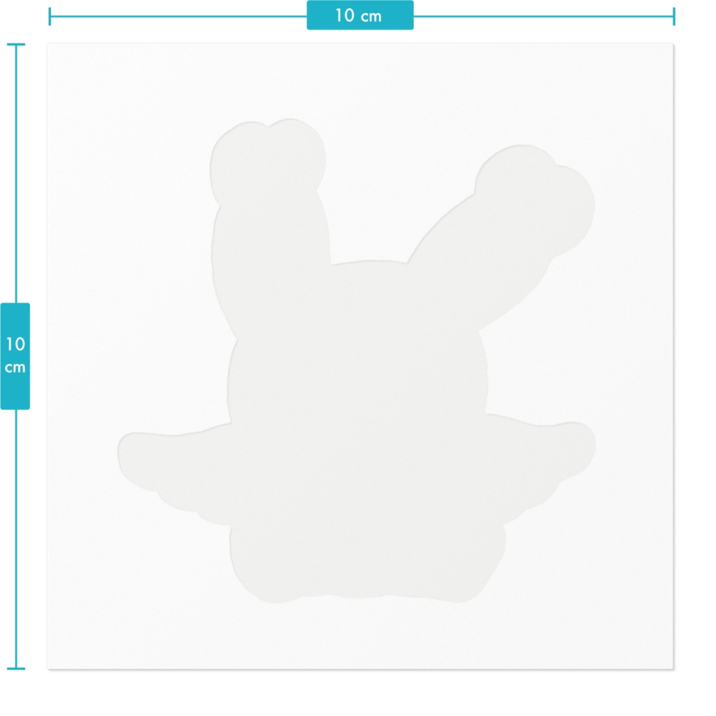 AngelRabbits ステッカー らぶうさ①