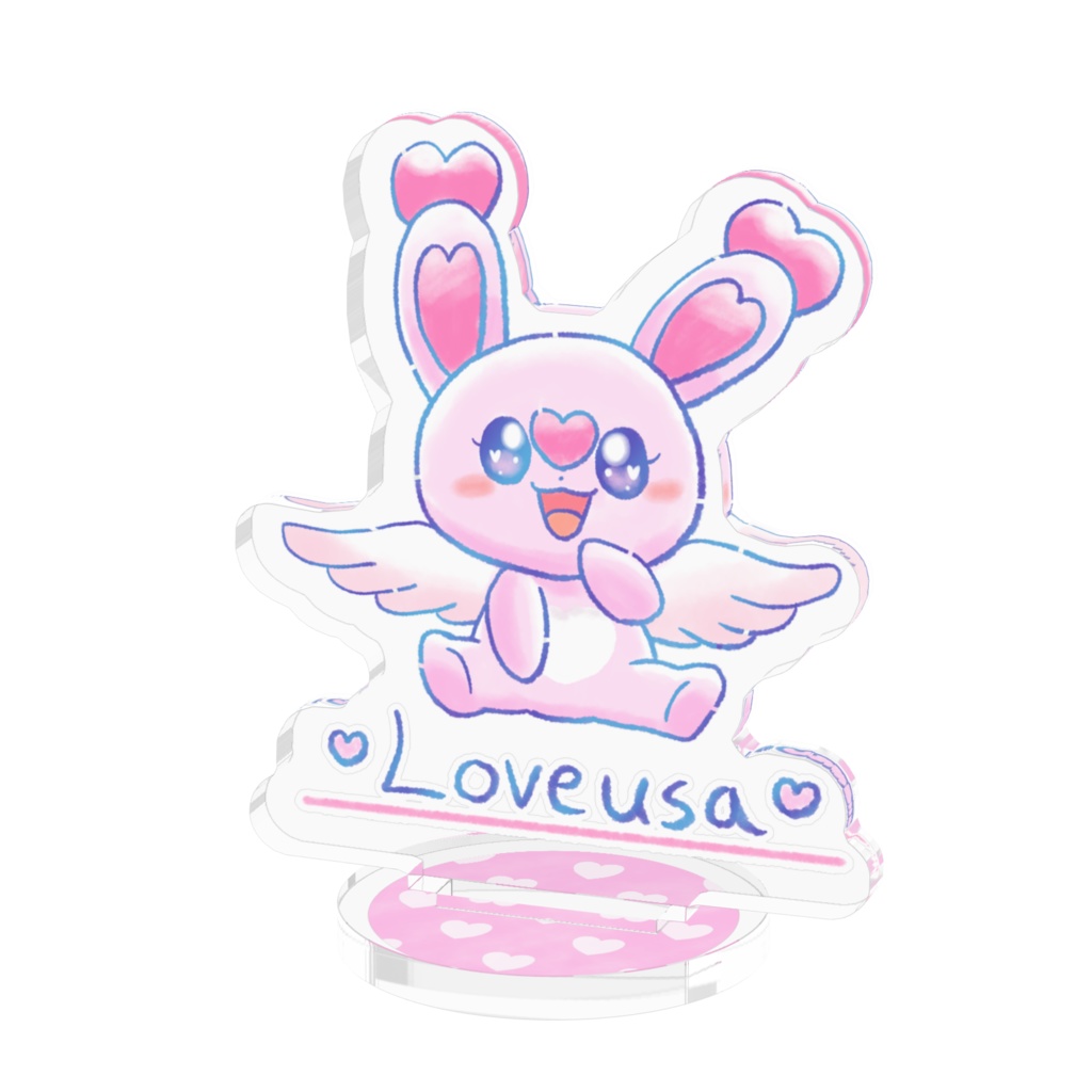 AngelRabbits アクリルスタンド　らぶうさ①