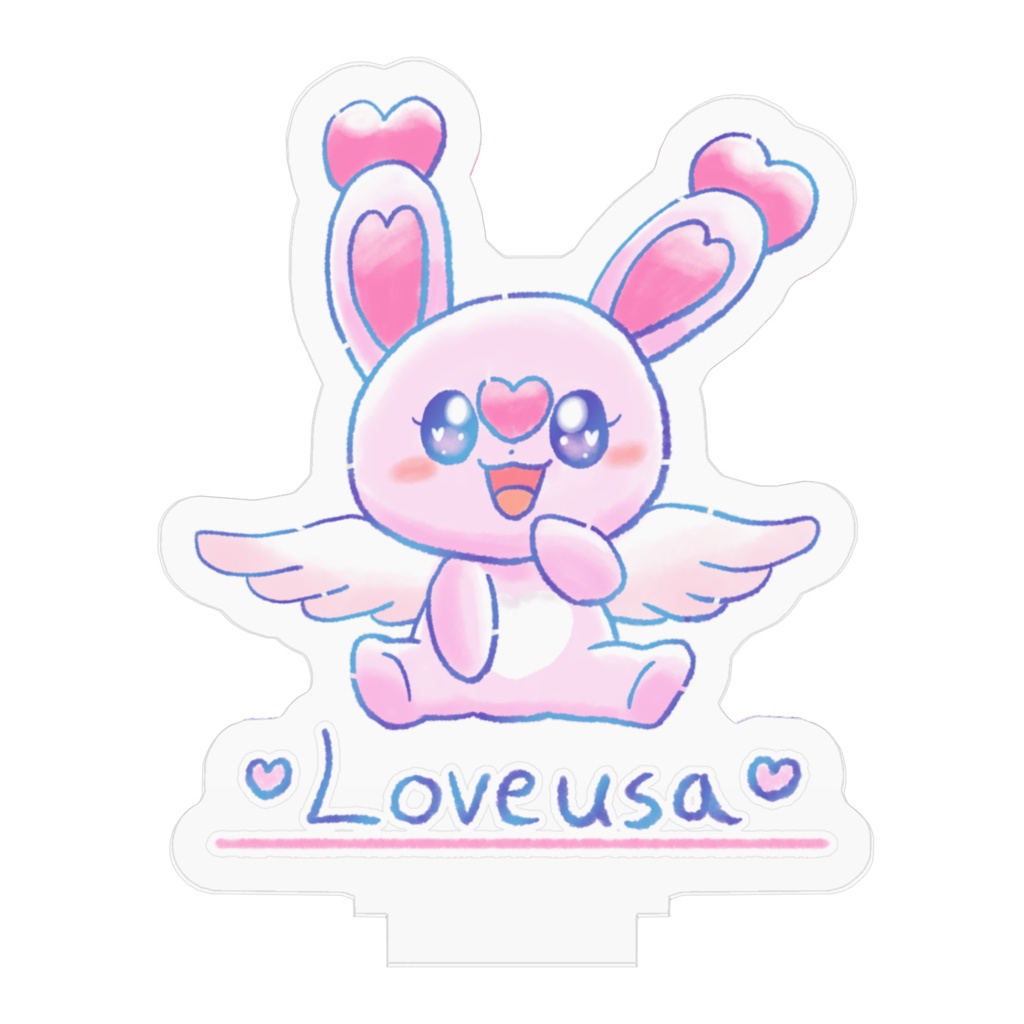 AngelRabbits アクリルスタンド らぶうさ①