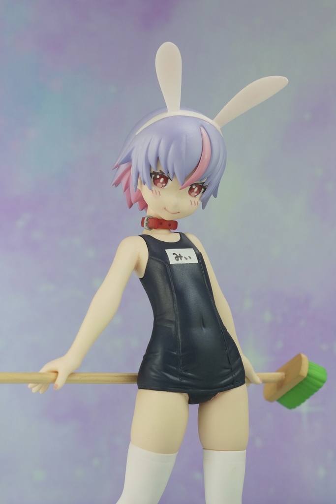 スク水バニーみぃちゃん(汐入みぃ スク水バニーガールver.) オリジナルキャラクターフィギュア ガレージキット