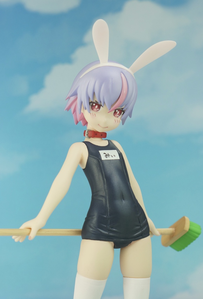 スク水バニーみぃちゃん(汐入みぃ スク水バニーガールver.) オリジナルキャラクターフィギュア ガレージキット