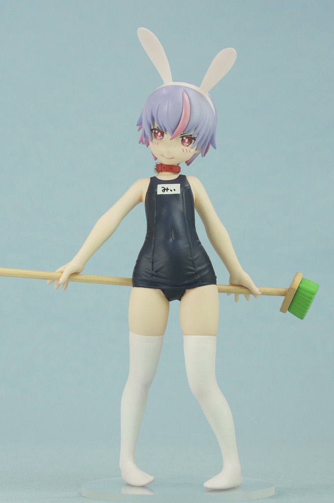 スク水バニーみぃちゃん(汐入みぃ スク水バニーガールver.) オリジナルキャラクターフィギュア ガレージキット