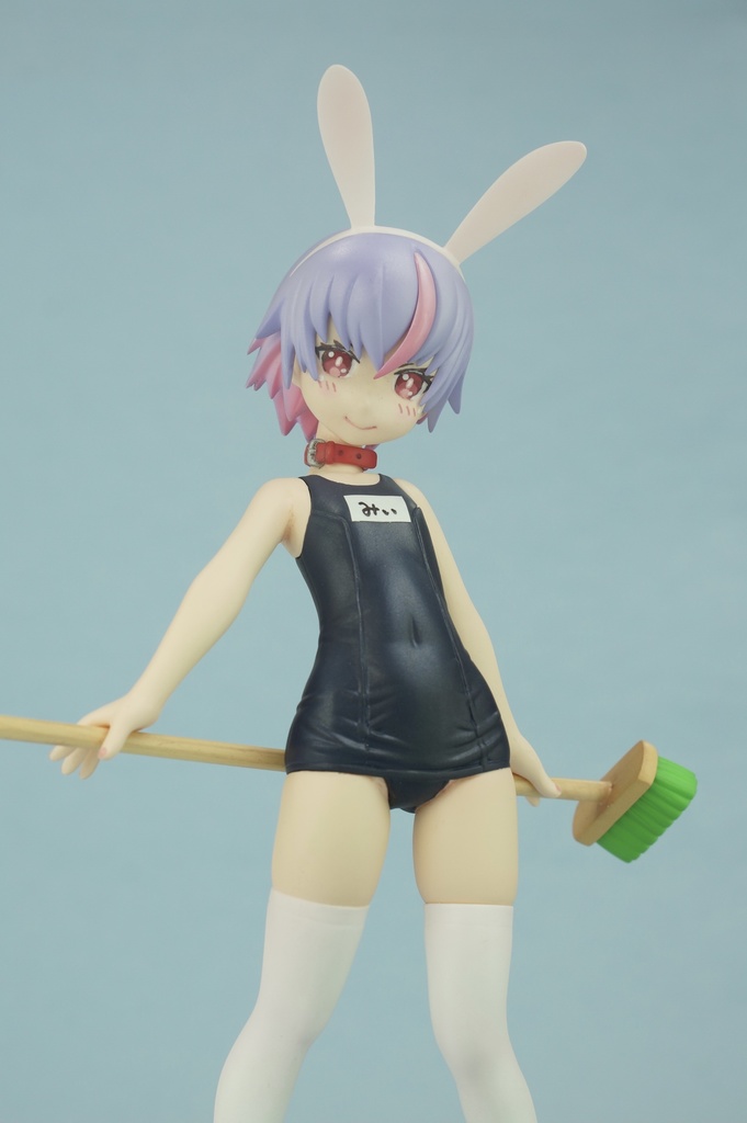 スク水バニーみぃちゃん(汐入みぃ スク水バニーガールver.) オリジナルキャラクターフィギュア ガレージキット