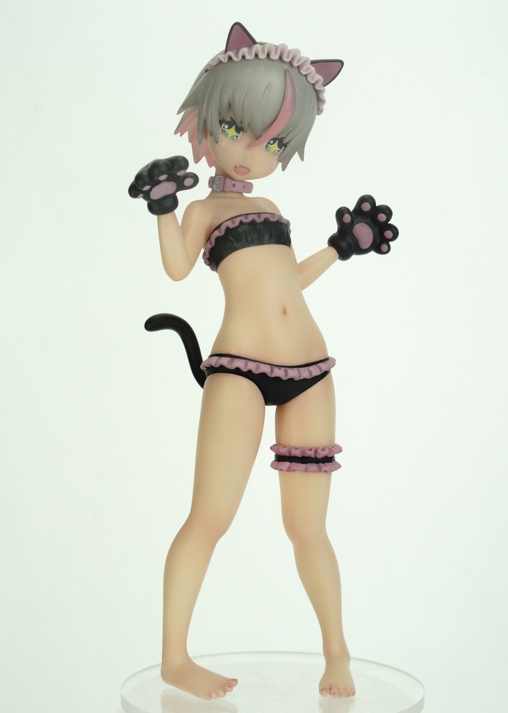 汐入みぃ ビーストモード オリジナルキャラクターフィギュア ガレージキット