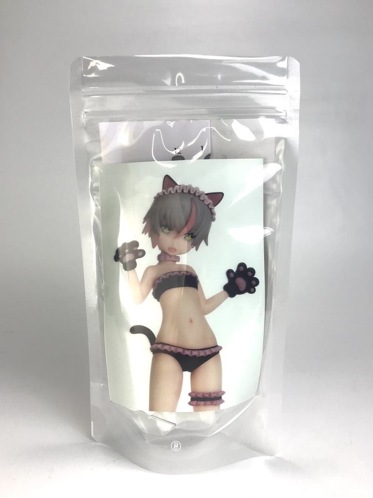 汐入みぃ ビーストモード オリジナルキャラクターフィギュア ガレージキット