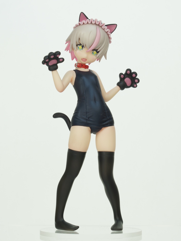 オリジナルキャラクターガレージキット スク水ビーストみぃちゃん (おまけ付き)