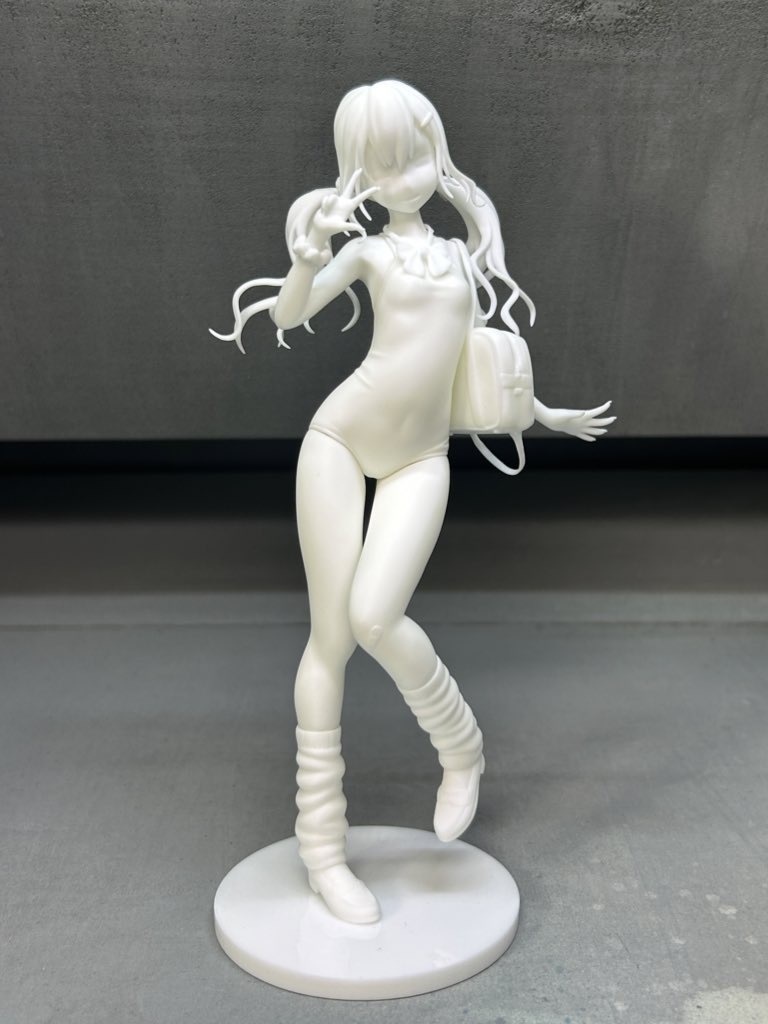 新スクギャルの由乃ちゃん fullscale オリジナルキャラクターガレージキット